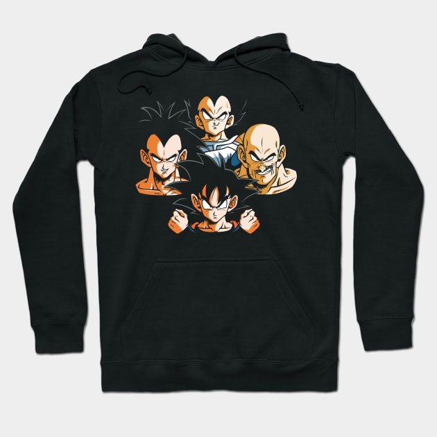 Warriors Rhapsody Hoodie by Barbadifuoco